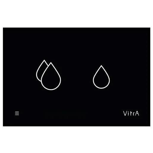 Vitra Kumanda Paneli, V-Care Smart, Siyah (8 Cm Gömme Rezervuarlar İçin) 768-1501