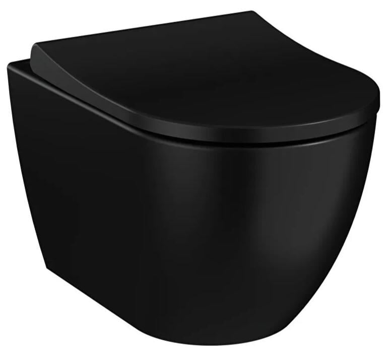 Vitra S60 Smoothflush Asma Klozet - Mat Siyah 7510B083-0090