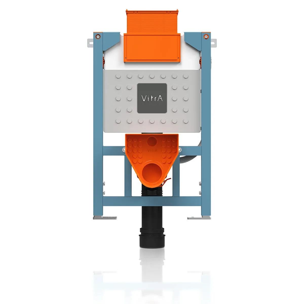 Vitra Unity Gömme Rezervuar Üstten Veya Önden Basmalı Alçıpan Uygulama Set, 3/6 Litre, 82 Cm 761-5805-01