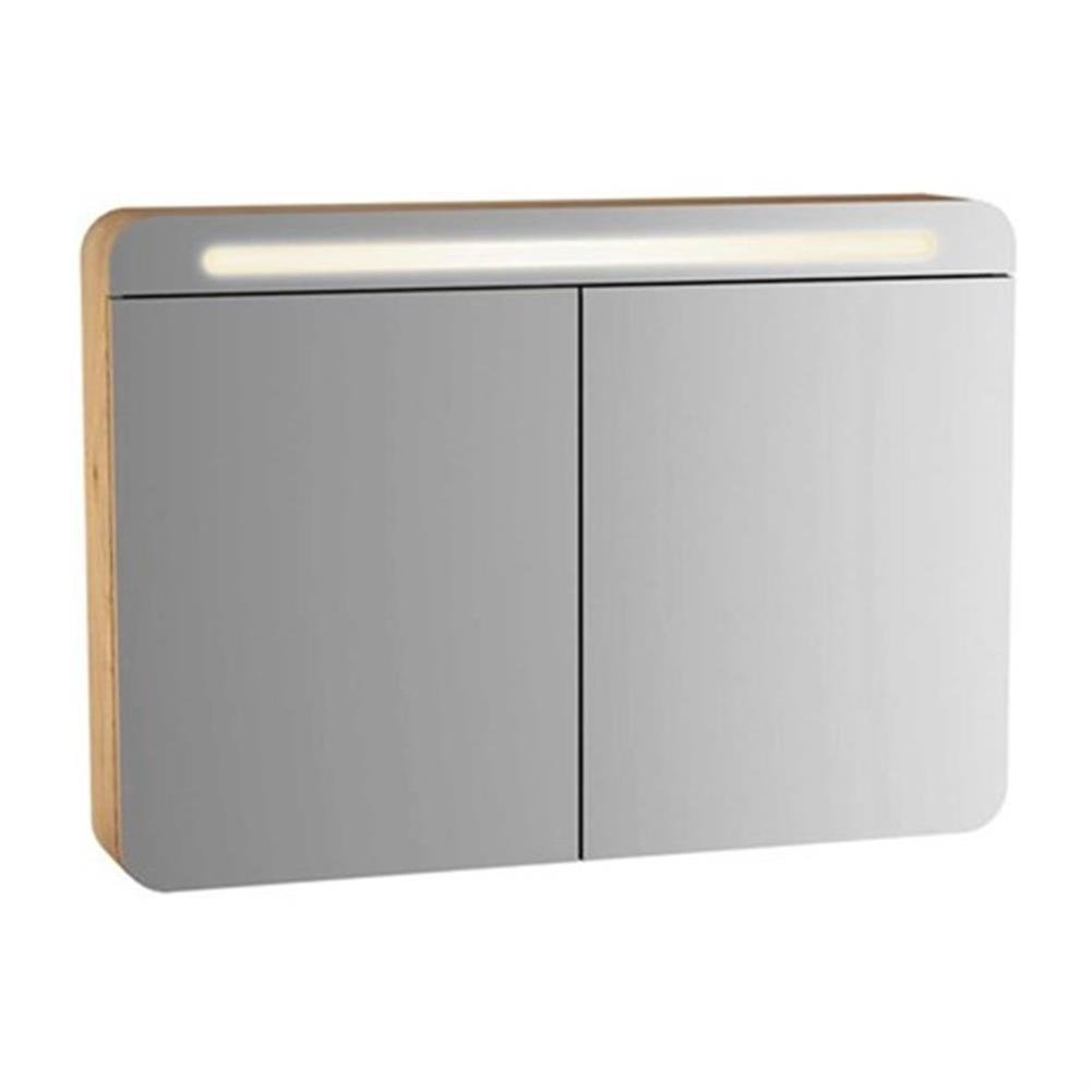 Vitra Sento Led Aydınlatmalı Dolaplı Ayna, 100 Cm, Açık Meşe 60897