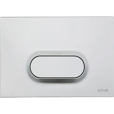 Vitra Kumanda Paneli, Loop O, Tek Basmalı, Mat Krom, 740-1085