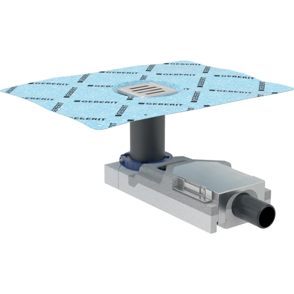 Geberit Yer Süzgeci Sifon Seti (Minimum 65 mm yükseklik) 154.052.00.1