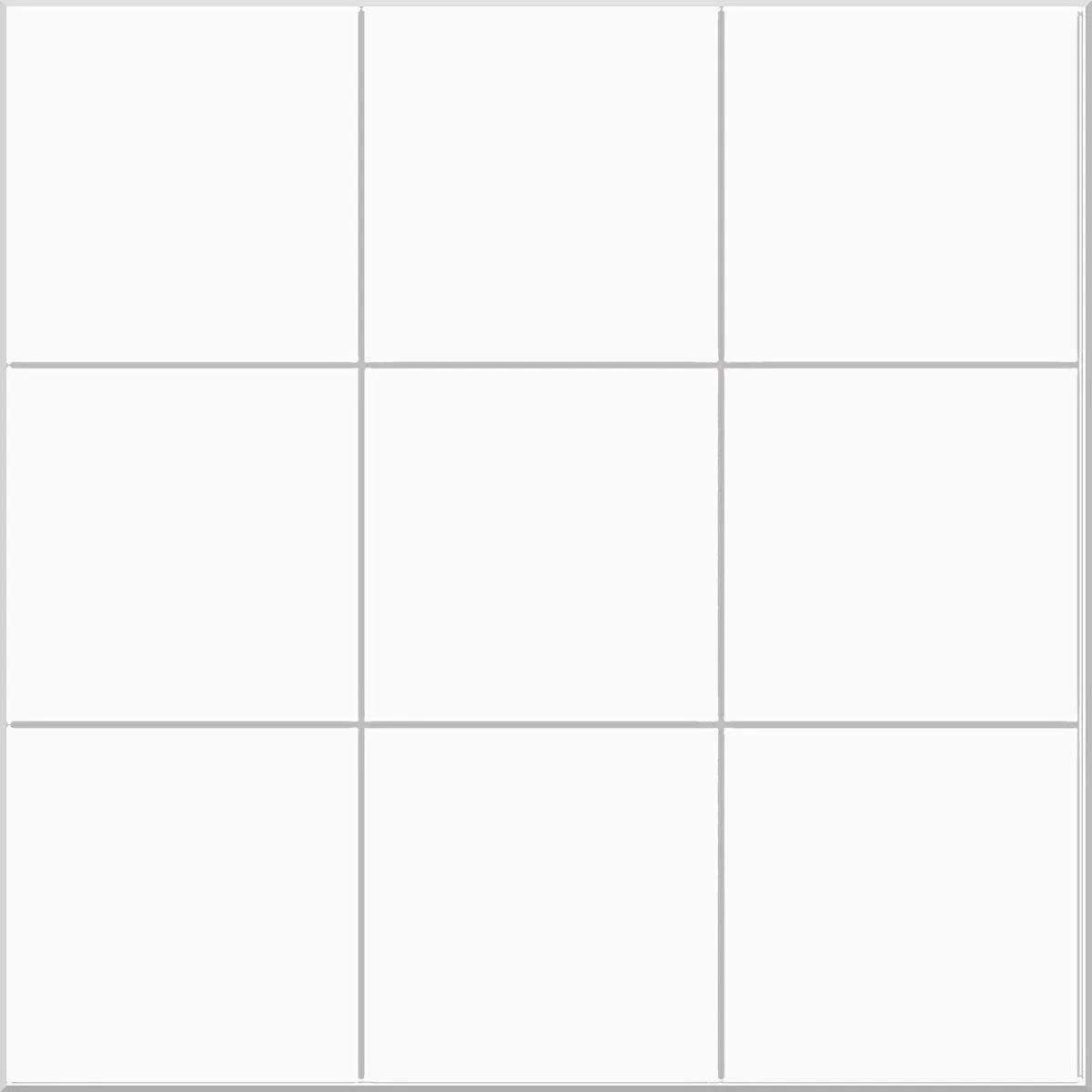 Vitra 10X10 Karo Miniworx Ral 9016 Beyaz Mozaik Parlak K50382380001VTE0