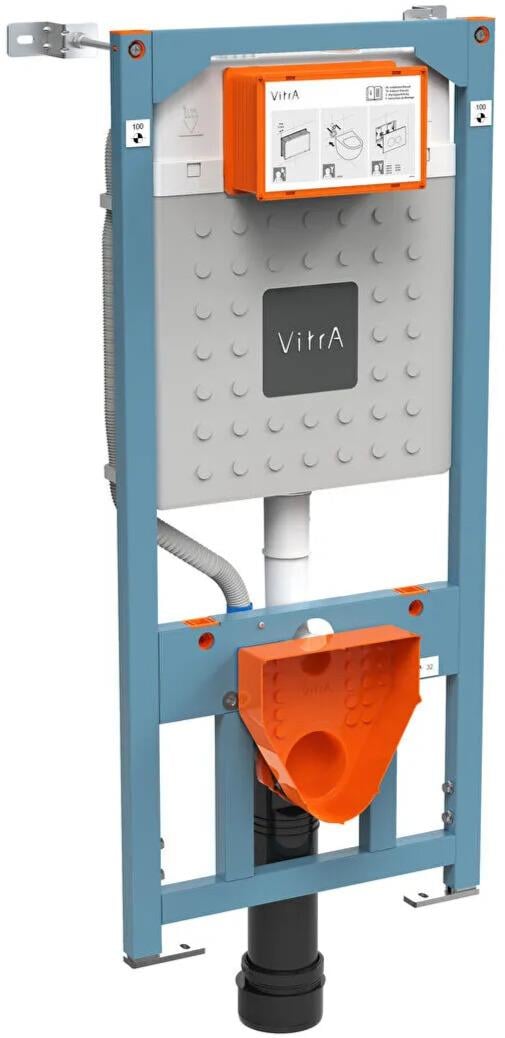 VitrA 10cm Asma Klozet için Duvara Montaj Alçıpan Uygula, 720-5800-01