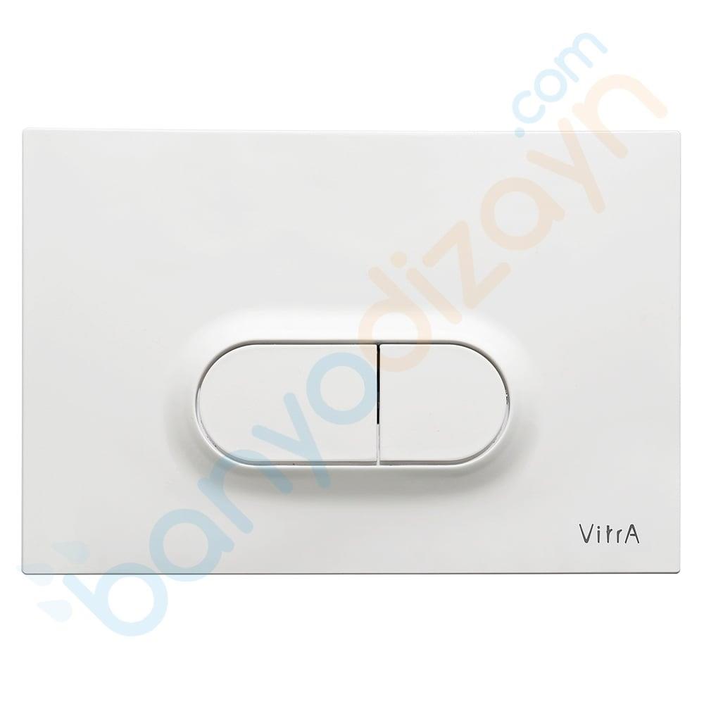 Vitra Loop O Kumanda Paneli, Parlak Beyaz 740-0500