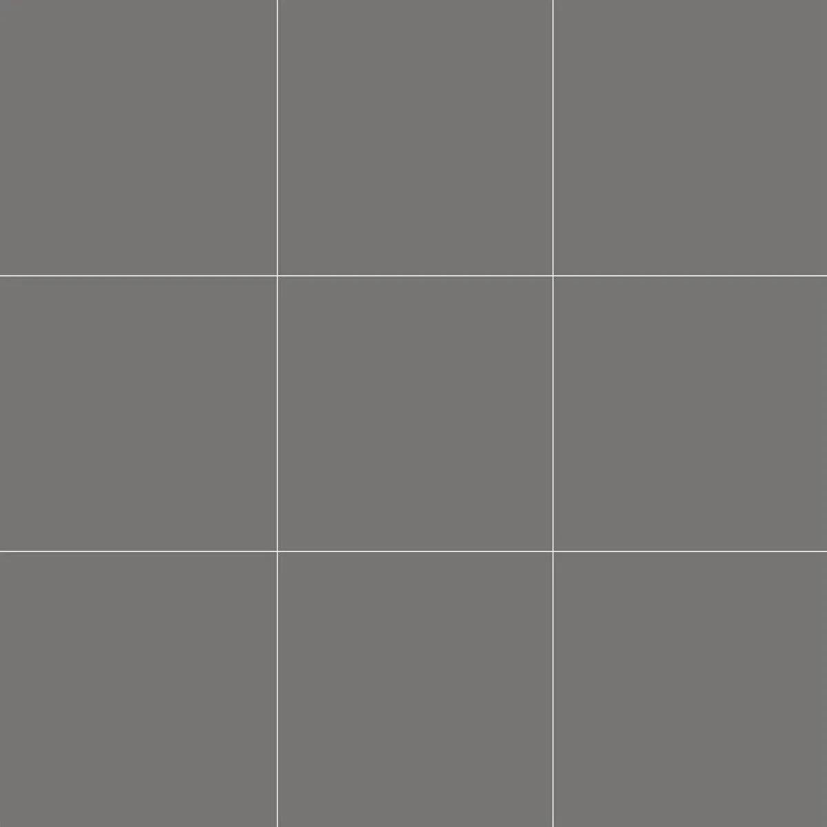 Vitra 10X10 Karo Miniworx Ral 0005500 Koyu Gri Mozaik Mat K50794280001VTE0