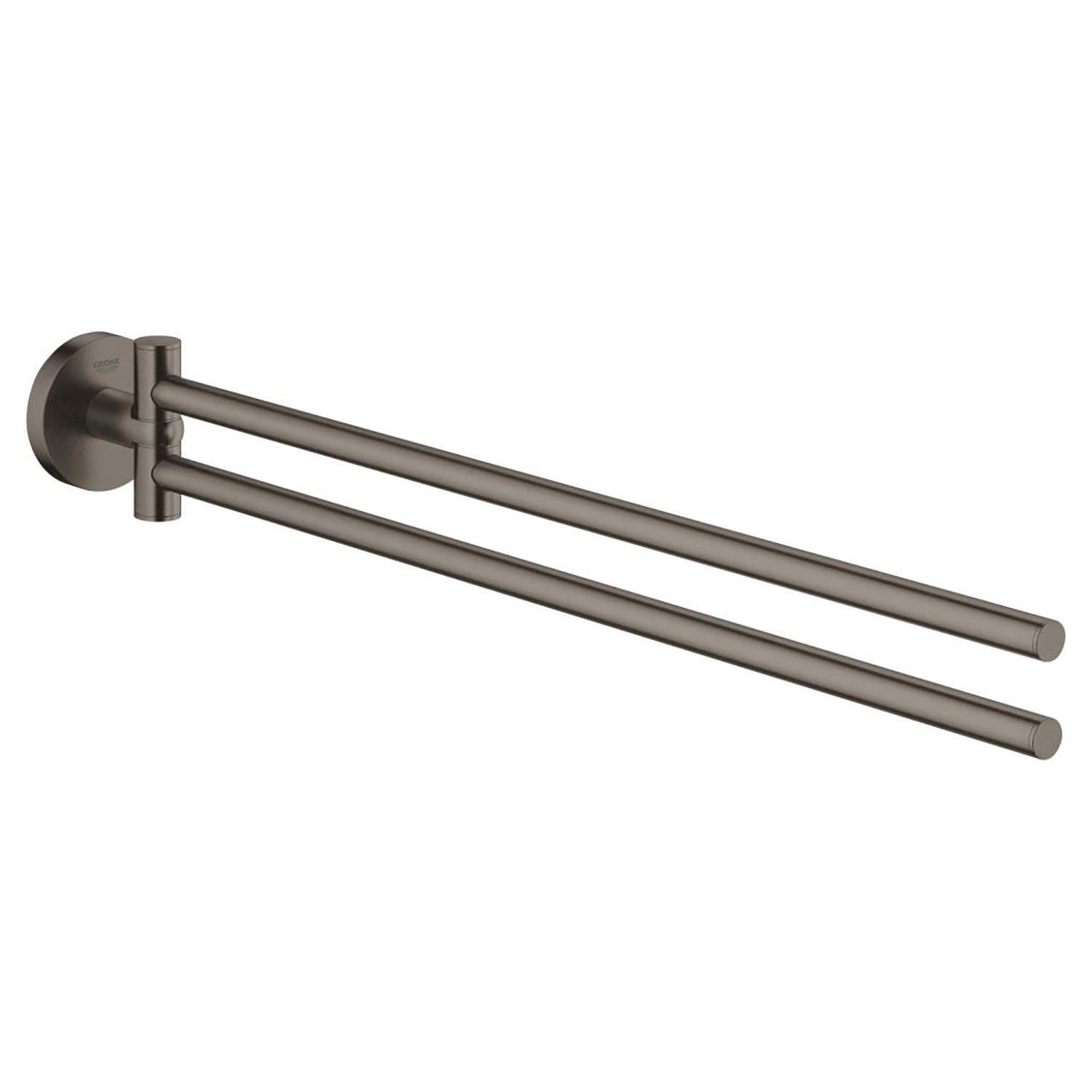 Grohe Essentials İkili Havluluk, Fırçalı Sert Grafit, 40371AL1