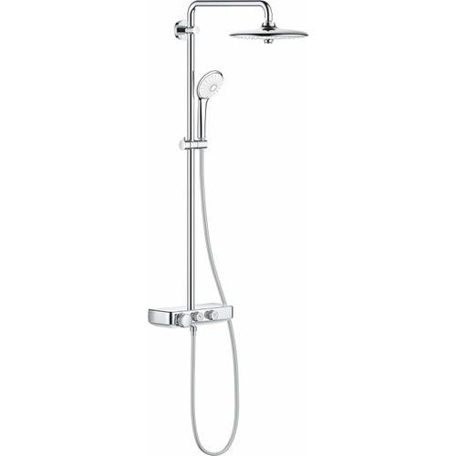 Grohe Euphoria SmartControl 260 Mono Duş sistemi Duvara Monte Termostatik Bataryalı Duş Kolonu Krom, 26509000
