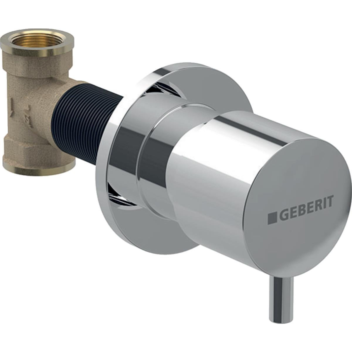 Geberit Ankastre Stop Valf, Parlak Krom 616.004.21.1