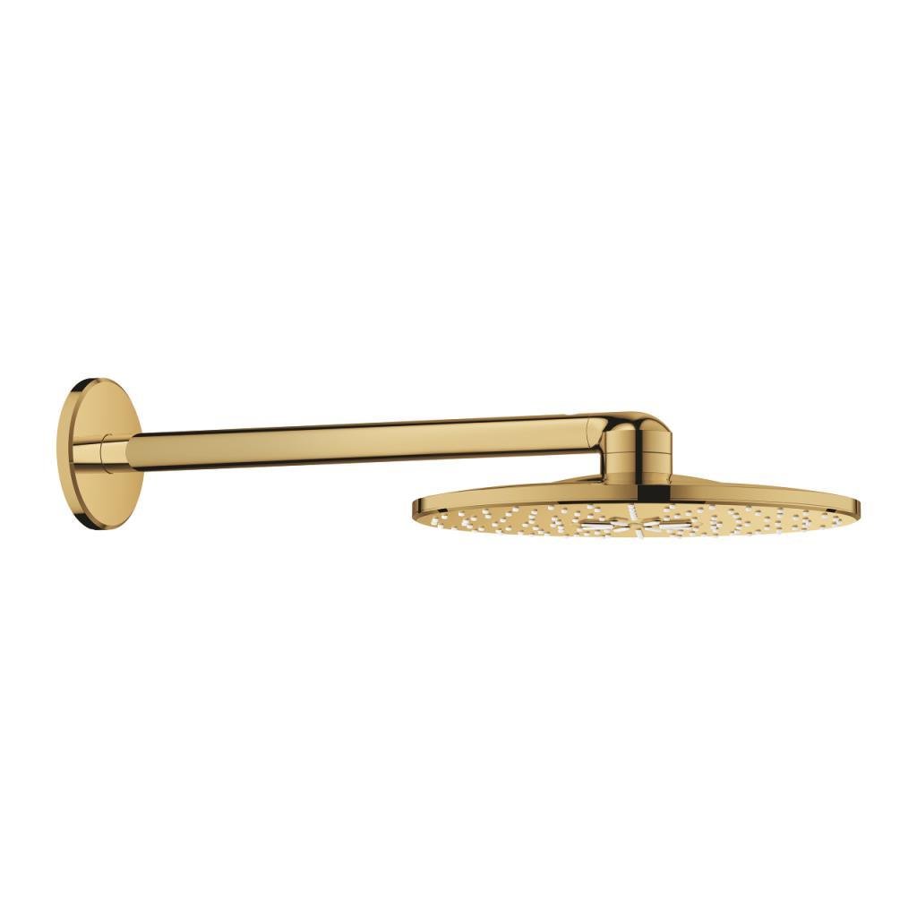 Grohe Rainshower SmartActive 310 Tepe Duşu Seti, 31 cm, 2 Akışlı, Parlak Altın, 26475GL0
