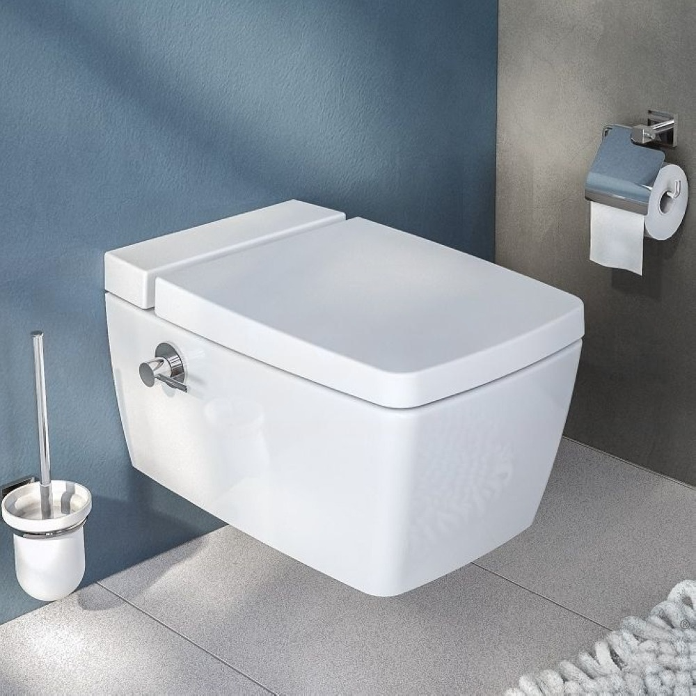 Vitra Asma Klozet, Metropole Rim-ex, Kanalsız, Vitrafresh Deterjan Hazneli ve Entegre Termostatik, Ara Musluklu, 7672B003-7212