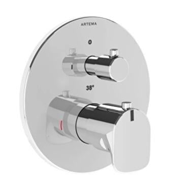 Artema Banyo Bataryası, Ankastre, Termostatik (V-Box Sıva Üstü Grubu) Krom, A42694ArtemaA42694EXPAnkastre Bataryaları