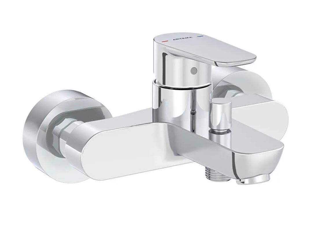 Artema Banyo Bataryası, Flow Soft, Krom, A42946ArtemaA42946Standart Banyo Bataryaları