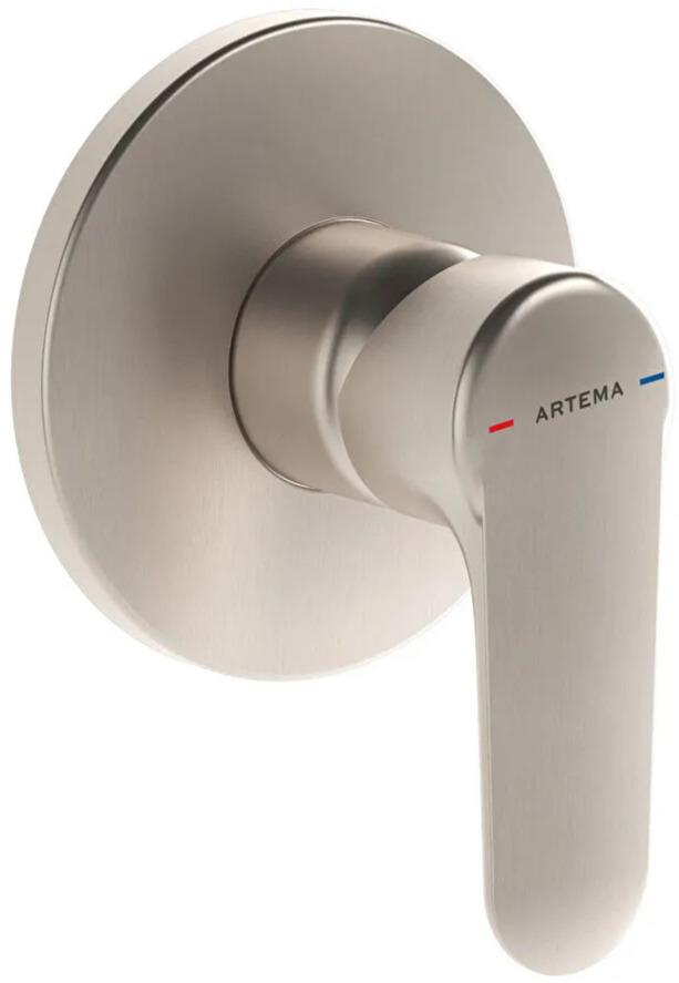 Artema Duş Bataryası, Root Round, Ankastre, Fırçalı Nikel (Sıva Üstü Grubu) A4272834ArtemaA4272834Duş Bataryaları