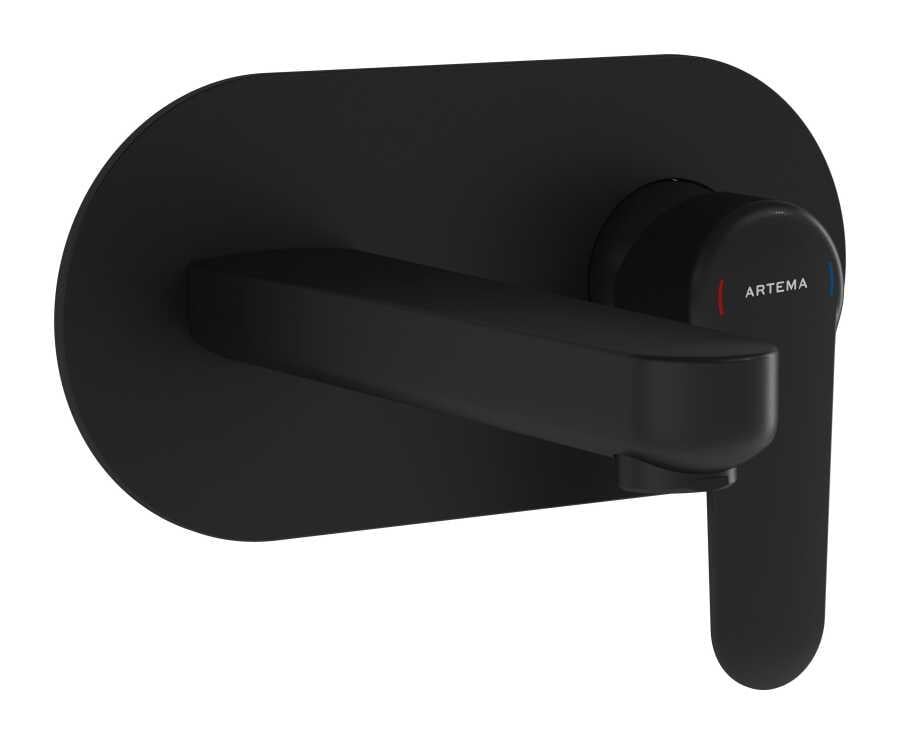 Artema Lavabo Bataryası, Root Round, Ankastre, Mat Siyah (Sıva Üstü Grubu) A4272136ArtemaA4272136Ankastre Lavabo Bataryaları