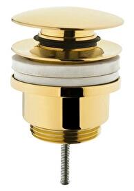 Artema Lavabo Süzgeci, Yuvarlak (Universal-Basmalı aç-kapa) Soft Altın, A4514974VitrAA4514974Lavabo Tamamlayıcı Ürünler