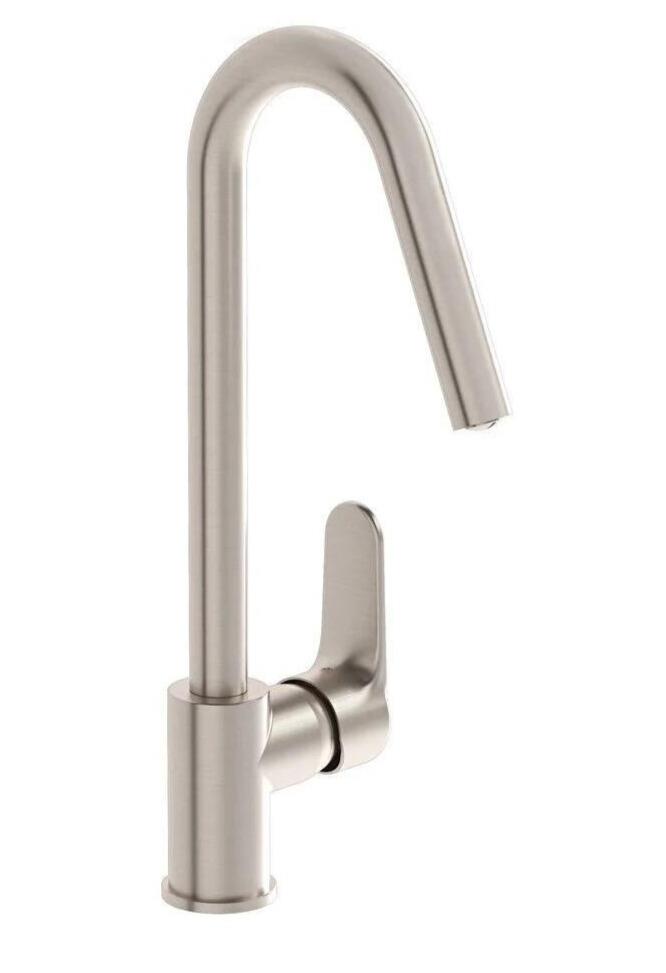 Artema Root Round Eviye Bataryası Fırçalı Nikel A4274234ArtemaA4274234Eviye Bataryaları