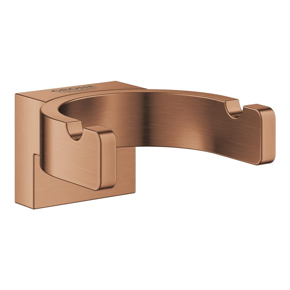 Grohe Selection İkili Havlu/Bornoz Askısı, FırçalıBakır, 41049DL0