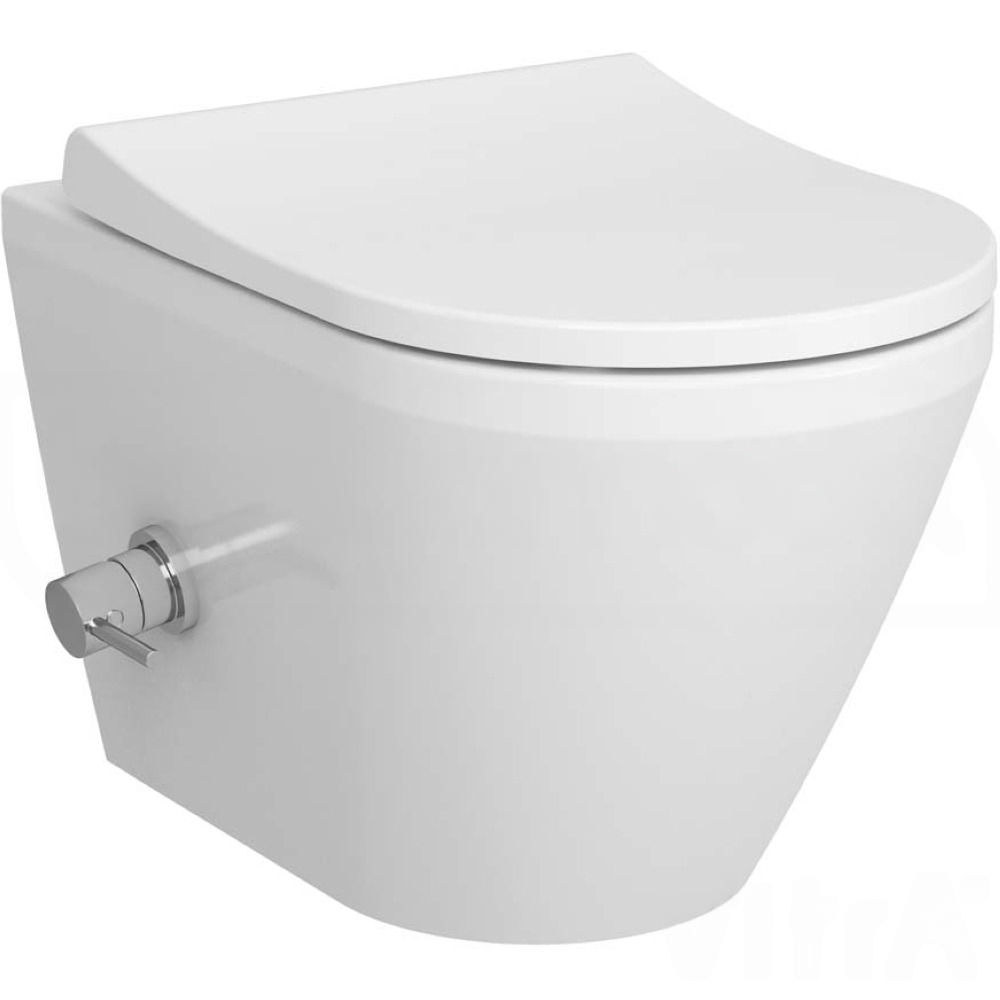 VitrA Asma Klozet, Integra Rim-ex, Kanalsız, Termostatik, Entegre Ara Musluklu, 7041B003-7211