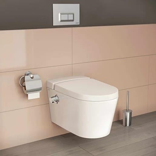 VitrA Asma Klozet, Nest Rim-Ex, Kanalsız, Vitrafresh Deterjan Hazneli, Termostatik, Ara Musluklu, 5176B003-7212