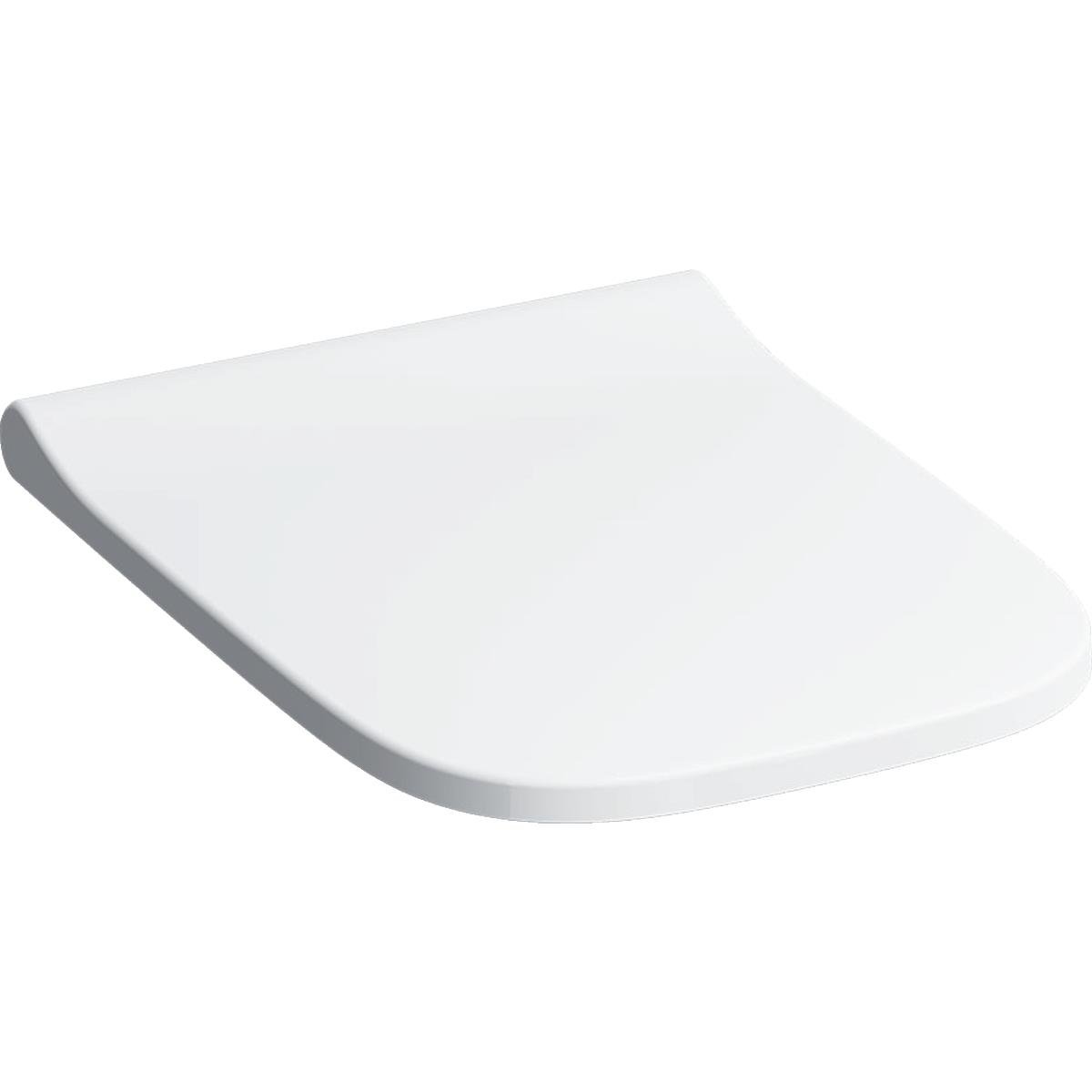 Geberit Smyle Square Slim Klozet Kapağı, Yavaş Kapanır 500.687.01.1