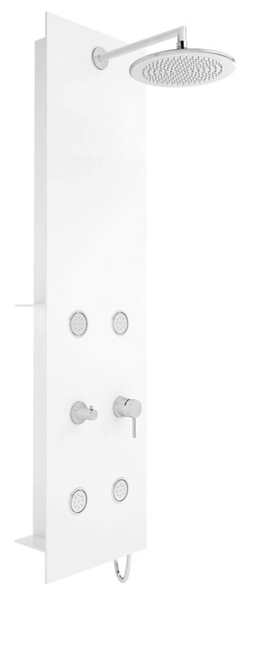 Vitra Duş Sistemi, Origin, Masajlı, Beyaz Cam, A45804