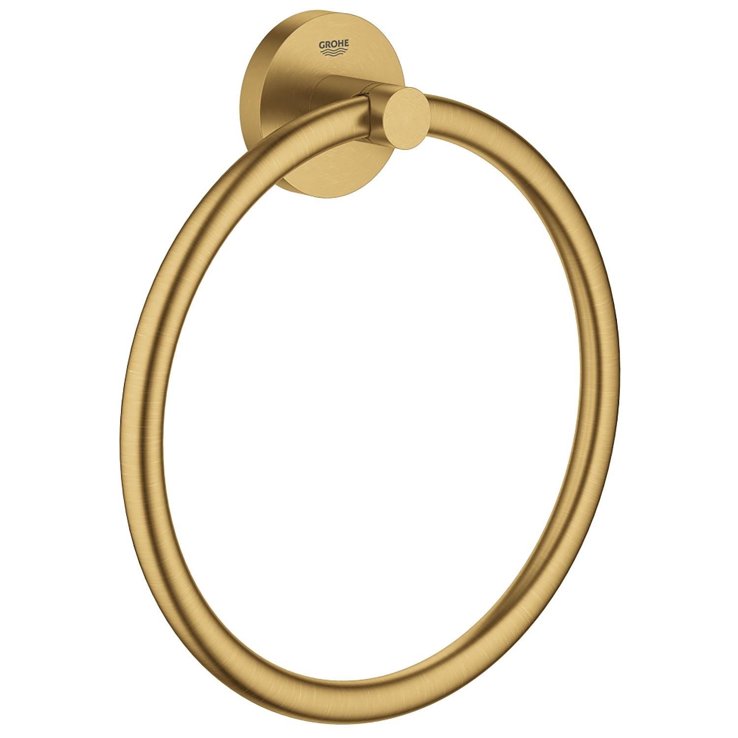 Grohe Essentials Halka Havluluk, Fırçalı Altın, 40365GN1