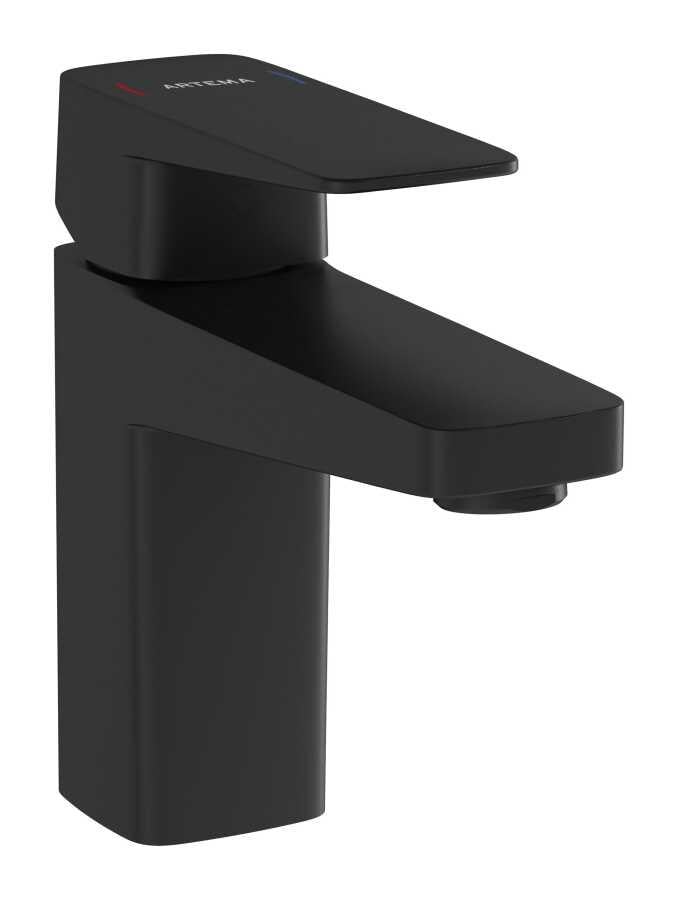 Artema Lavabo Bataryası, Root Square, Mat Siyah, A4273236
