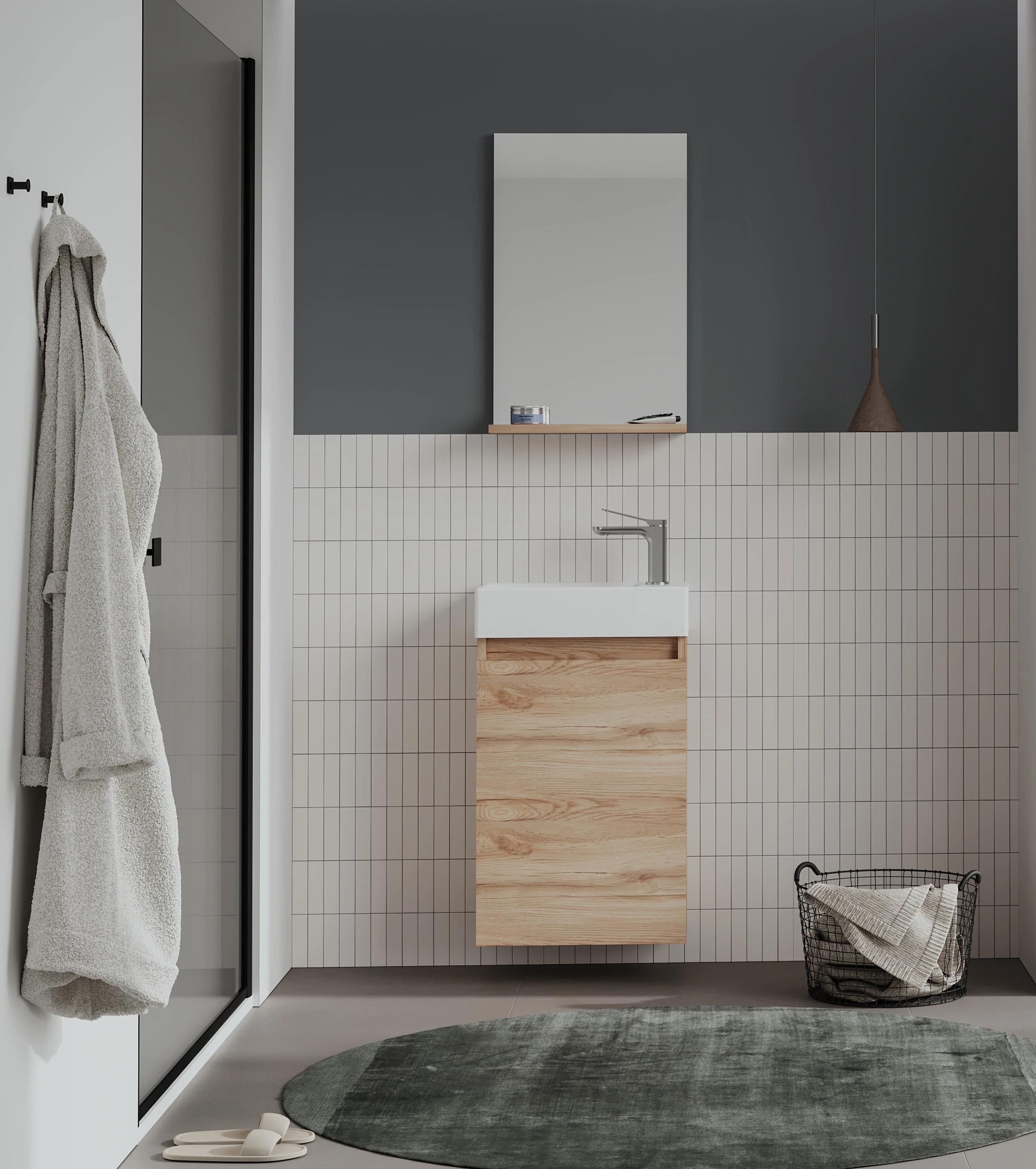 CONZA V2 45 ALT-UST+LVB LEGNANO DMNTORKA3009056Lavabo Dolabı