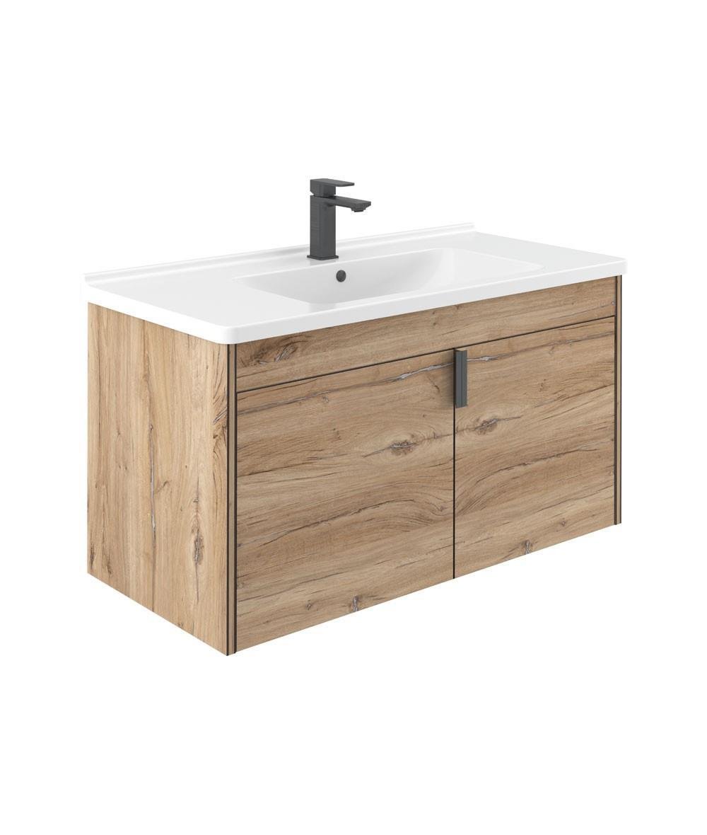 Orka Trio 80 cm Senza Kapaklı Banyo Dolabı Takımı