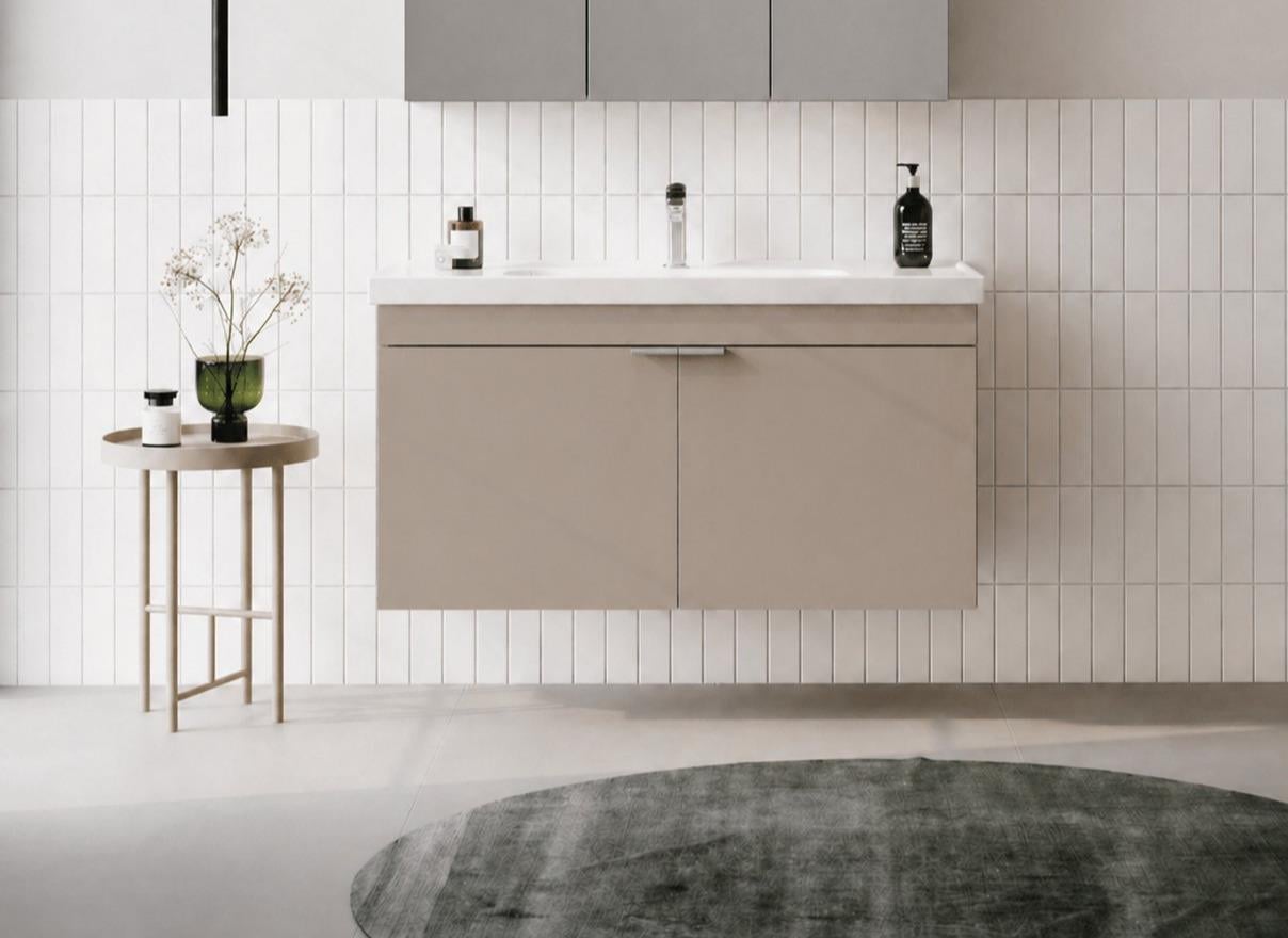 DESNA 100 ALT+LVB KAPAKLI DMNT COL BEJIORKA5008747Lavabo Dolabı