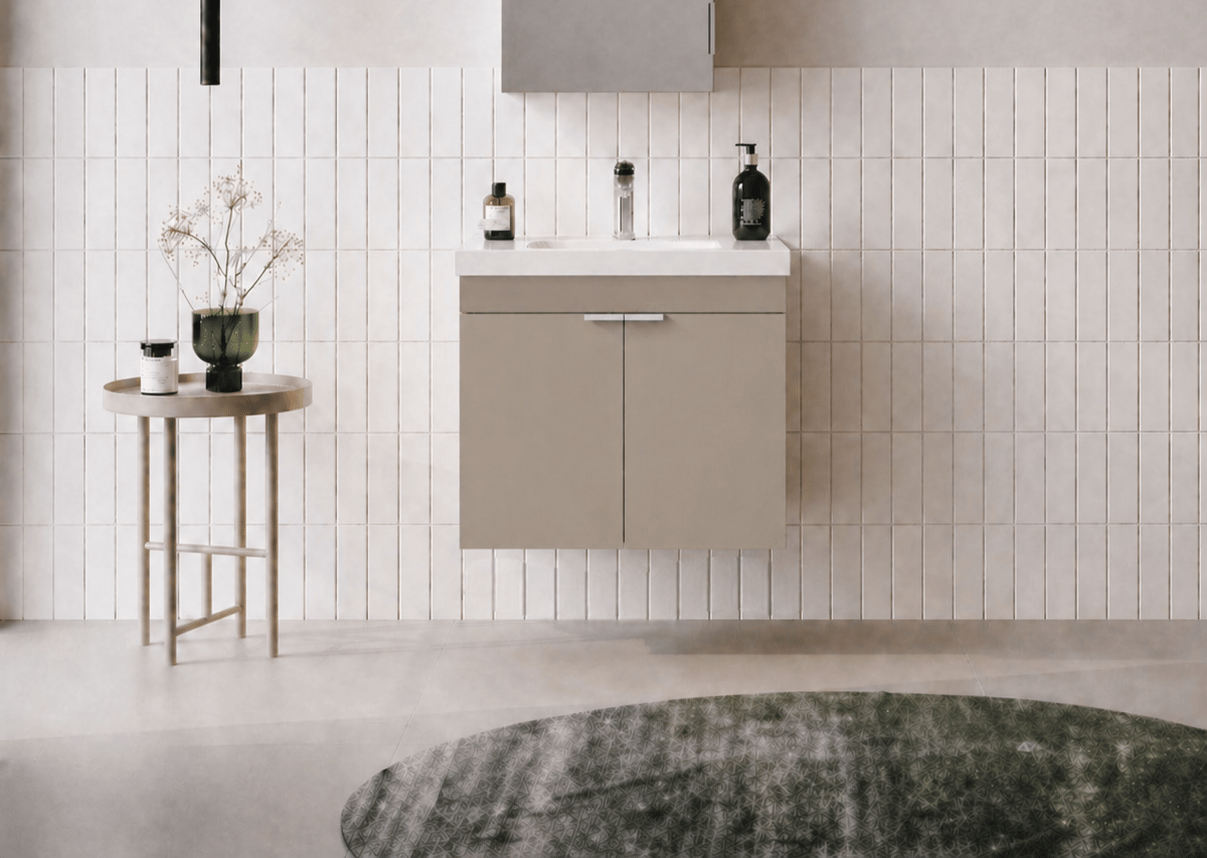 DESNA 50 ALT+LVB KAPAKLI DMNT COL BEJIORKA5008557Lavabo Dolabı