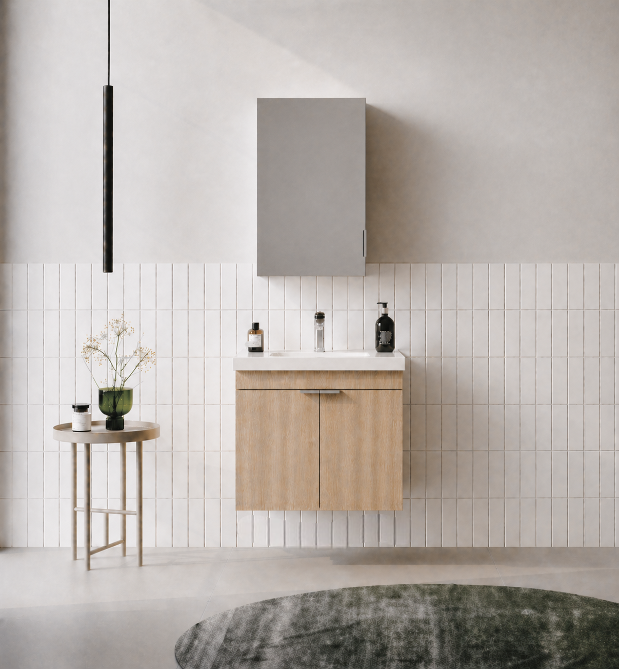 DESNA 50 TKM KPKLI DOLAPLI DMNT BUDVAORKA5009175Banyo Dolabı Takımı