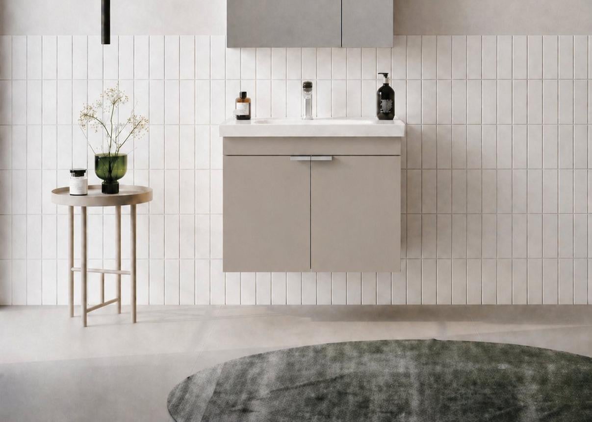 DESNA 60 ALT+LVB KAPAKLI DMNT COL BEJIORKA5008561Lavabo Dolabı