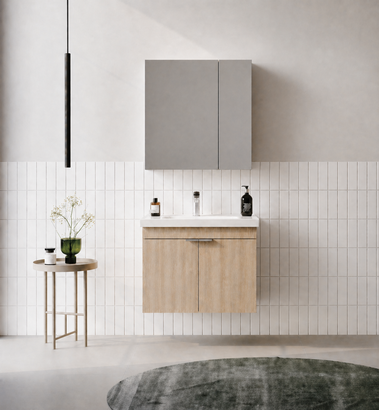 DESNA 60 TKM KAPAKLI DMNT BUDVAORKA5007913Banyo Dolabı Takımı
