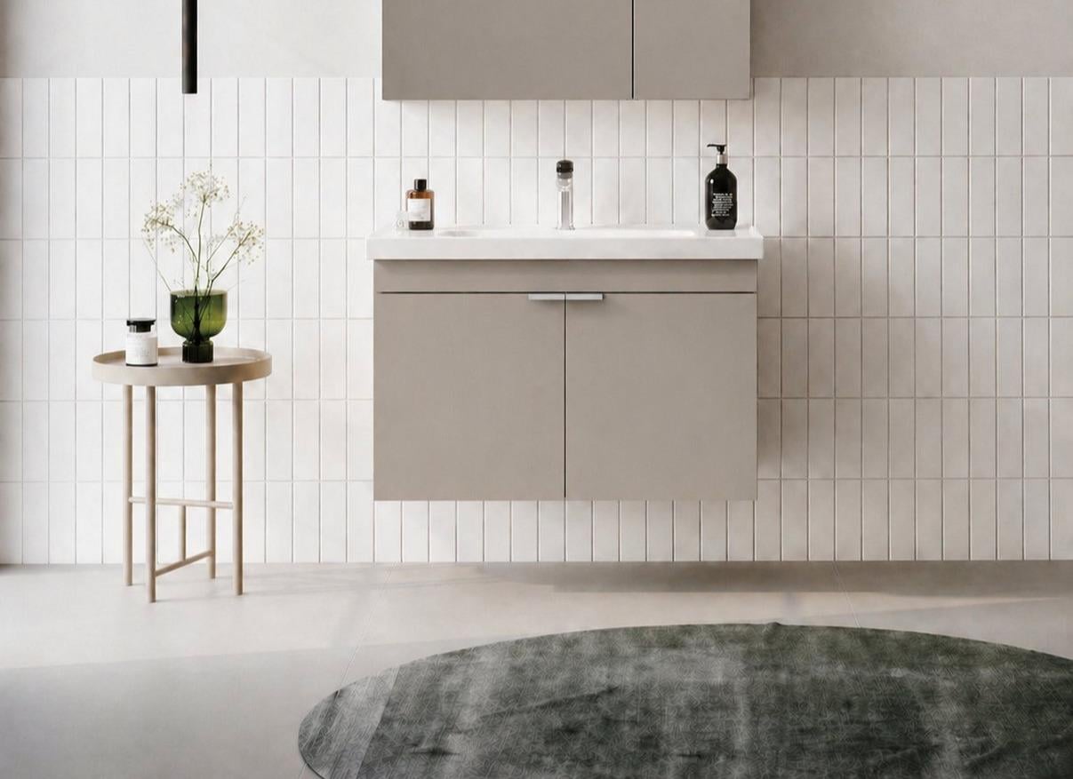 DESNA 80 ALT+LVB KAPAKLI DMNT COL BEJIORKA5008567Lavabo Dolabı
