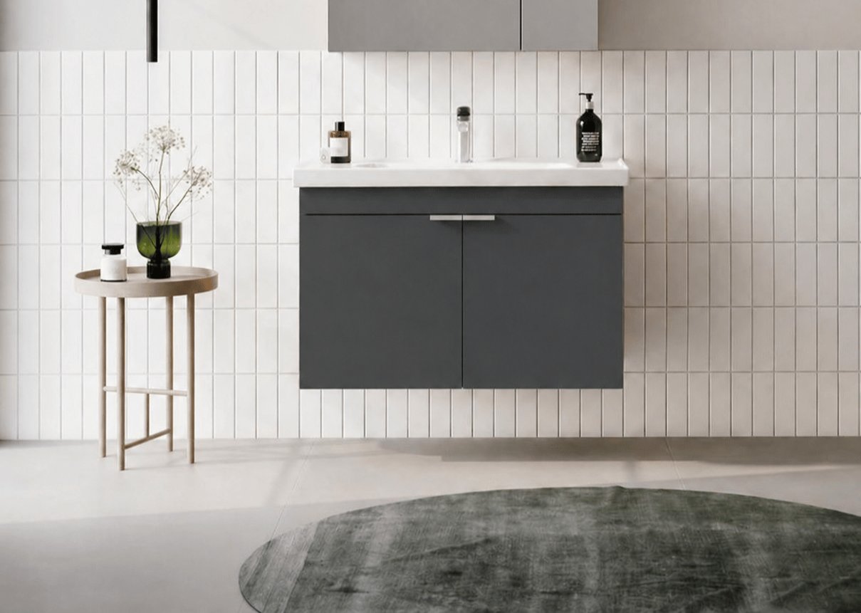 DESNA 90 ALT+LVB KAPAKLI DMNT ANTRASITORKA5007933Lavabo Dolabı