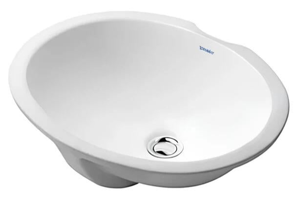 Duravit Lavabo Dune Tezgah Altı 52 x 36,5 cm, Alpin Beyaz 0481570000Duravit0481570000Tezgah Altı Lavabo