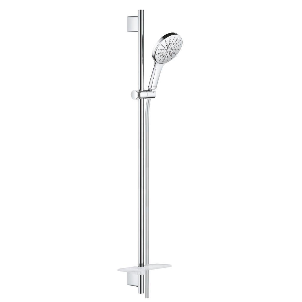 Grohe RainShower SmartActive 130 Sürgülü Duş Seti, 3 Fonksiyonlu Krom, 26548000