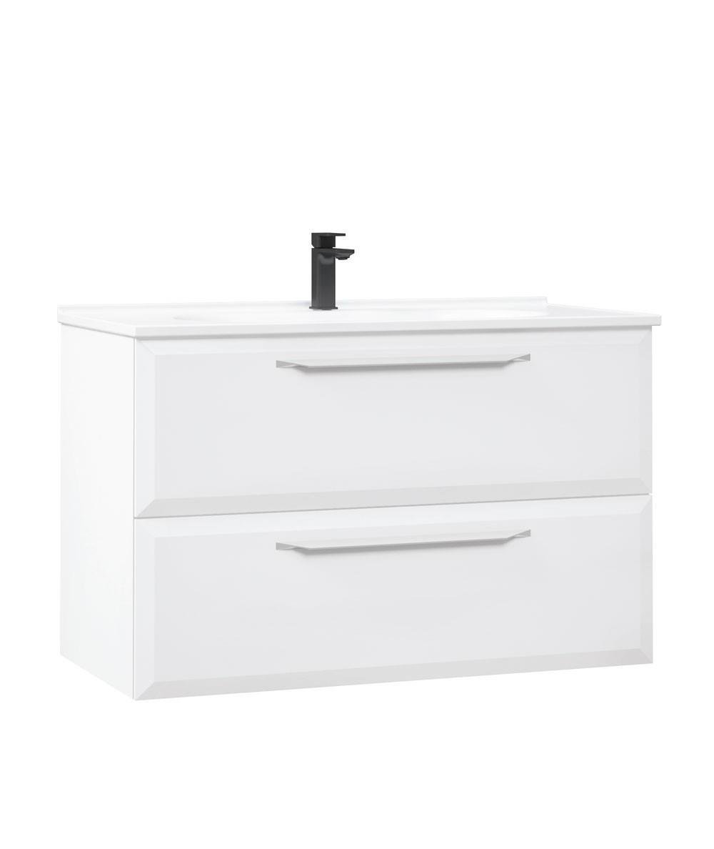 Orka Nuvola 65 cm Beyaz Banyo Dolabı Alt Modül ve Lavabo