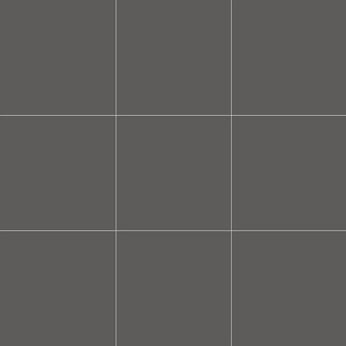 Vitra 10X10 Karo Color Ral 0004000 Antrasit Mozaik Mat (Nf) K50790580001VTE0