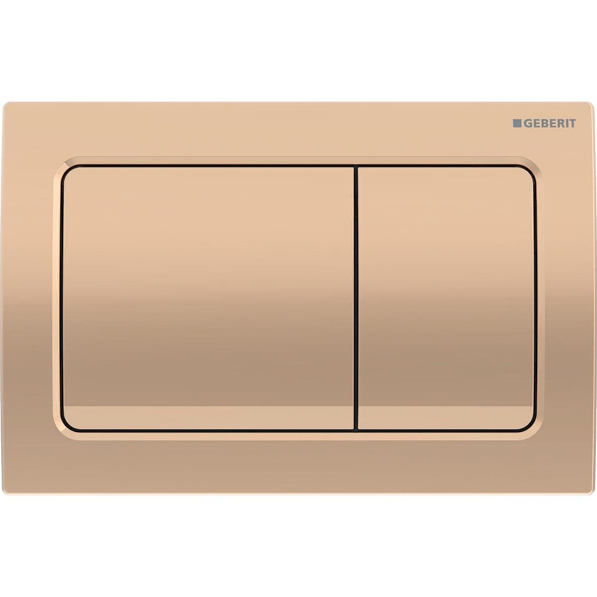 Geberit Alpha30 Kumanda Kapağı Çift Basmalı, Bronz, 115.055.QA.1Geberit115.055.QA.1Kumanda Paneli