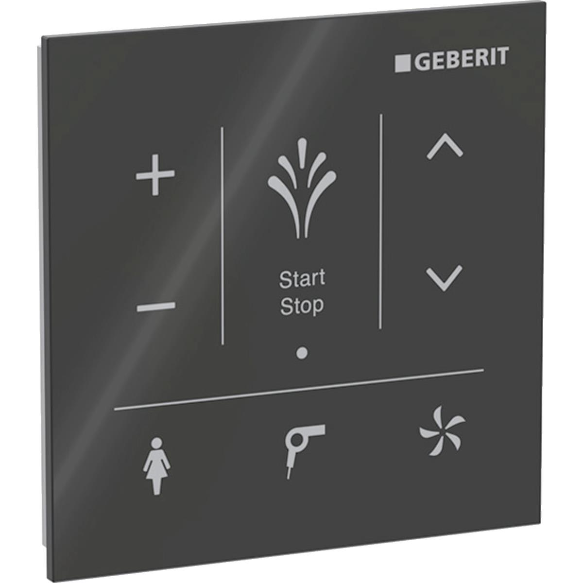 Geberit AquaClean Duvar Tipi Kumanda Paneli Siyah Cam, 147.038.SJ.1Geberit147.038.SJ.1Kumanda Paneli