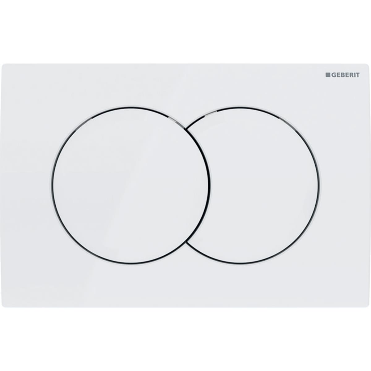 Geberit Delta 01 Kumanda Paneli Çift Basmalı Beyaz, 980.109.11.1Geberit980.109.11.1Kumanda Paneli