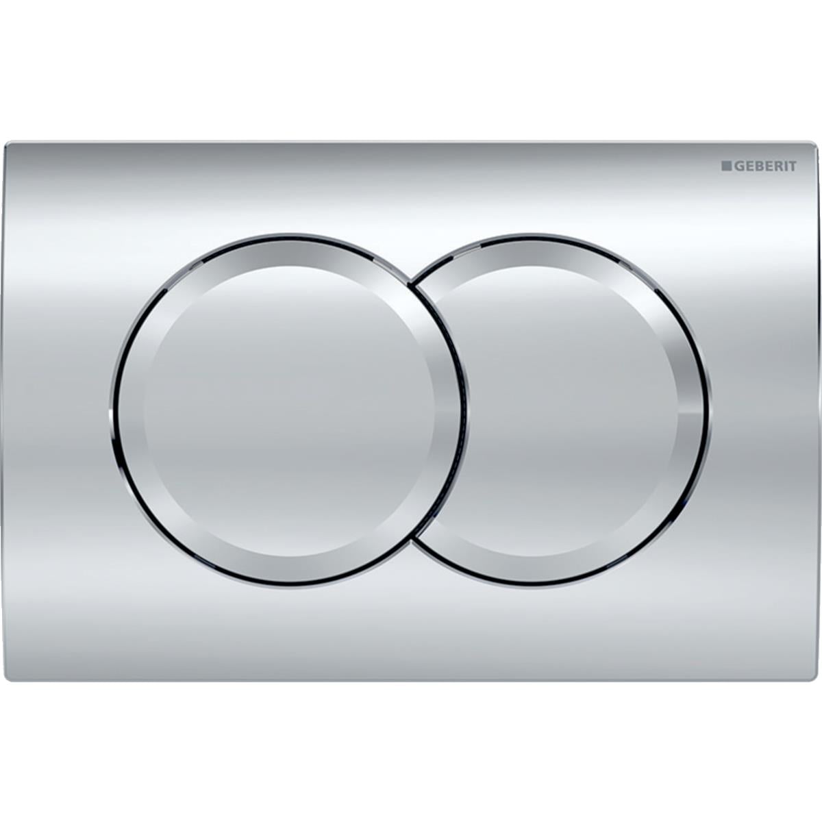 Geberit Delta 01 Kumanda Paneli Çift Basmalı Mat Krom, 980.109.46.1Geberit980.109.46.1Kumanda Paneli