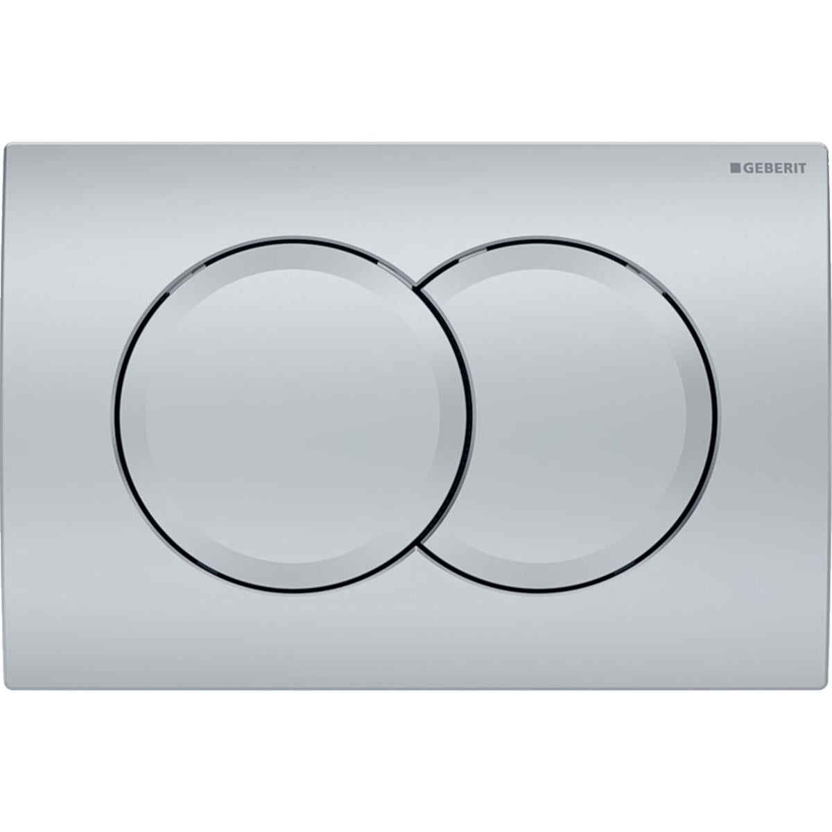 Geberit Delta 01 Kumanda Paneli Çift Basmalı Mat Krom, 980.109.21.1 Geberit980.109.21.1Kumanda Paneli