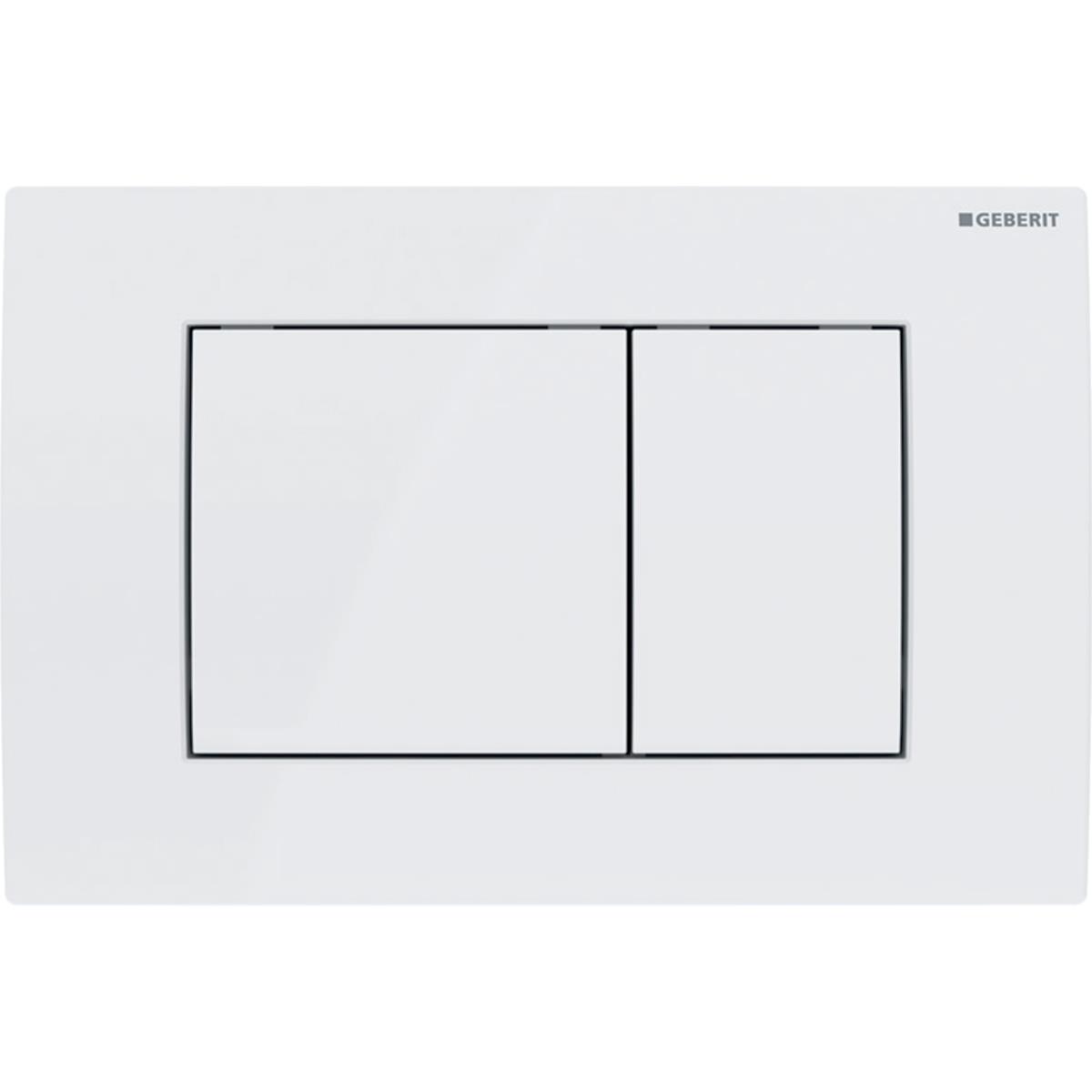 Geberit Delta 20 Kumanda Paneli Çift Basmalı Beyaz, 980.111.11.1Geberit980.111.11.1Kumanda Paneli