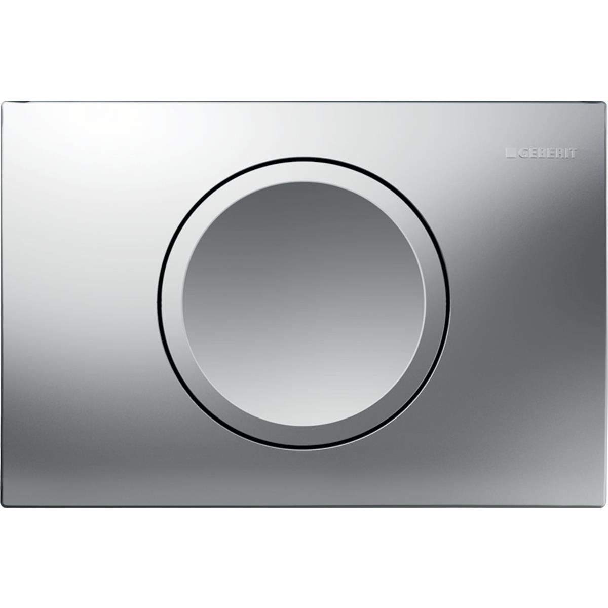 Geberit Delta15 Kumanda Paneli Deşarj Durdurmalı, Mat Krom, 115.109.46.1Geberit115.109.46.1Kumanda Paneli