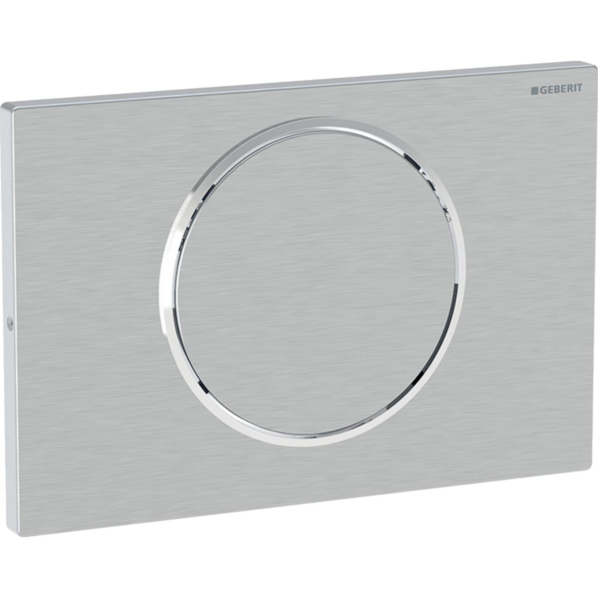 Geberit Elektronik Deşarj Tetiklemeli Klozet İçin Sigma 10 Kumanda Paneli Fırçalı Krom, 242.842.SN.1Geberit242.842.SN.1Kumanda Paneli