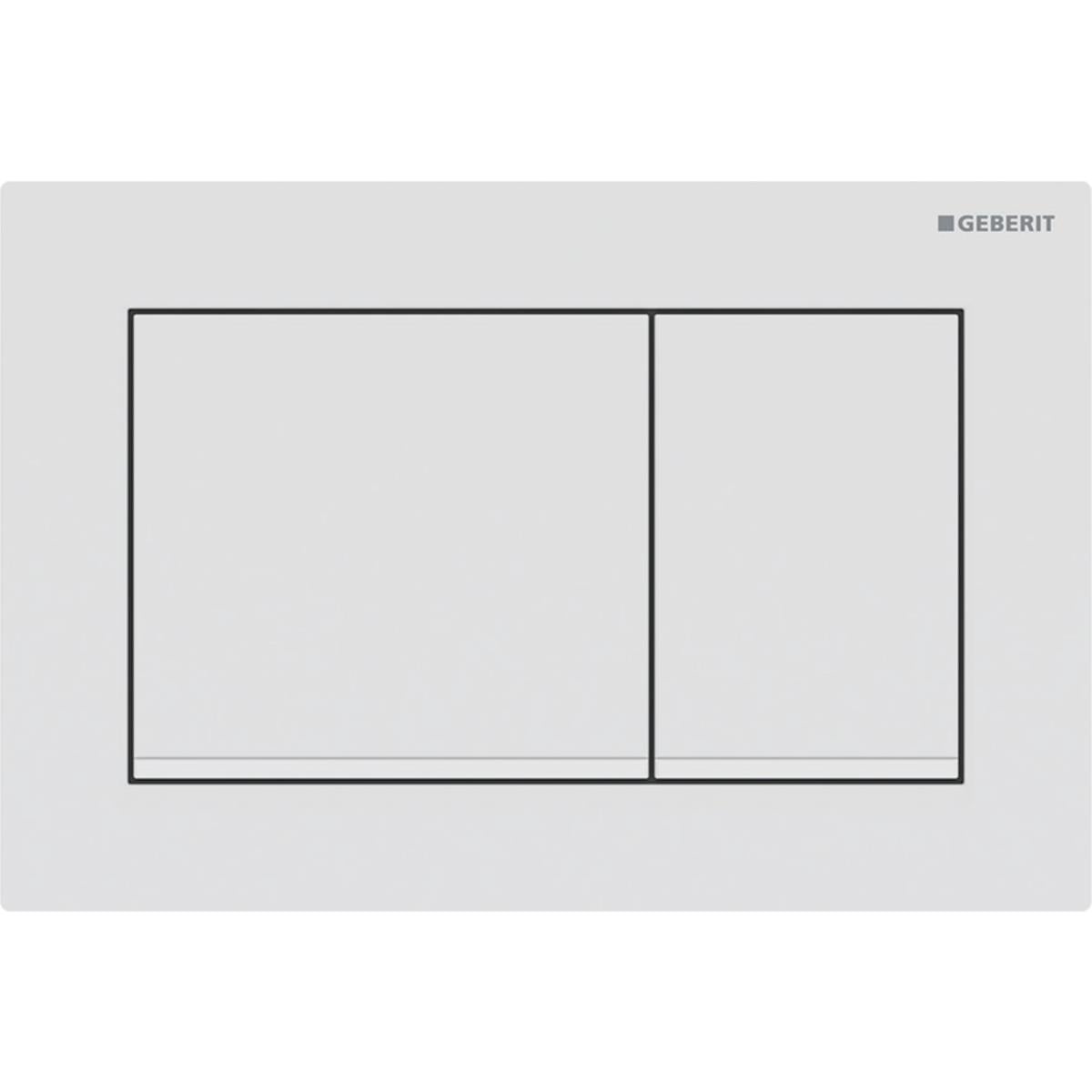 Geberit Omega 20 Kumanda Paneli Çift Basmalı Mat Beyaz, 980.001.01.1Geberit980.001.01.1Kumanda Paneli